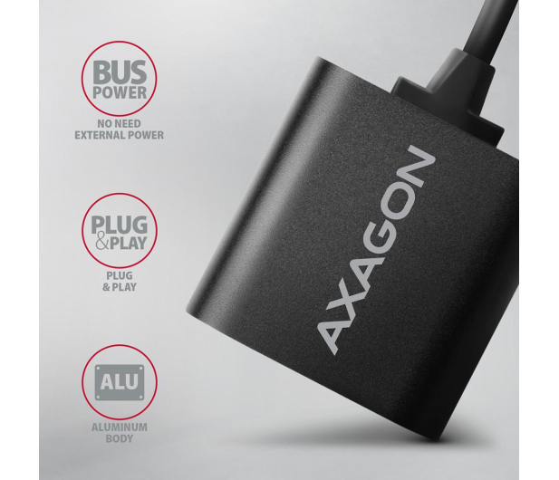 Axagon ADA-12 48kHz/1 Zewnętrzna (USB) - 722383 - zdjęcie 2